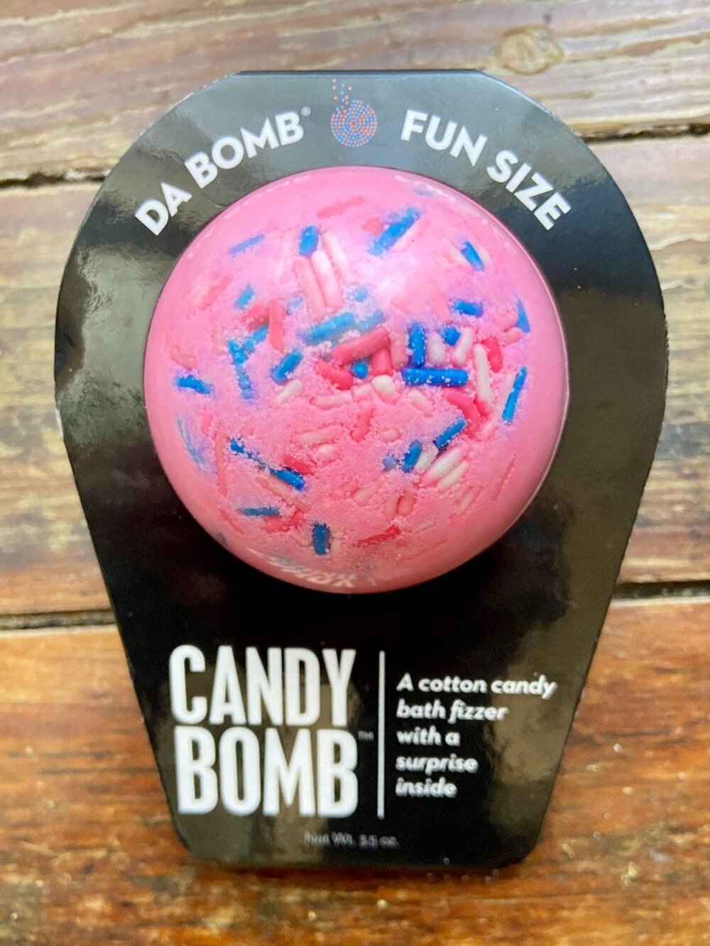 Da Bomb Bath Fizzers Cotton Candy Bath Bomb With Surprise Inside - 3.5oz